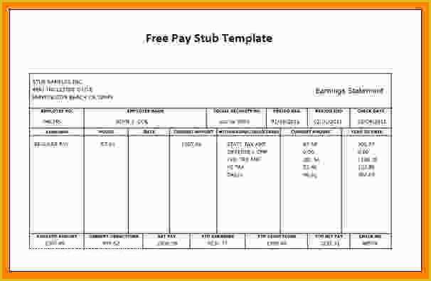 Free Payroll Checks Templates Of 5 Blank Payroll Check Template