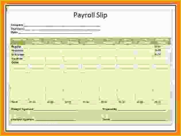Free Payroll Invoice Template Of 5 Payroll Receipt Template