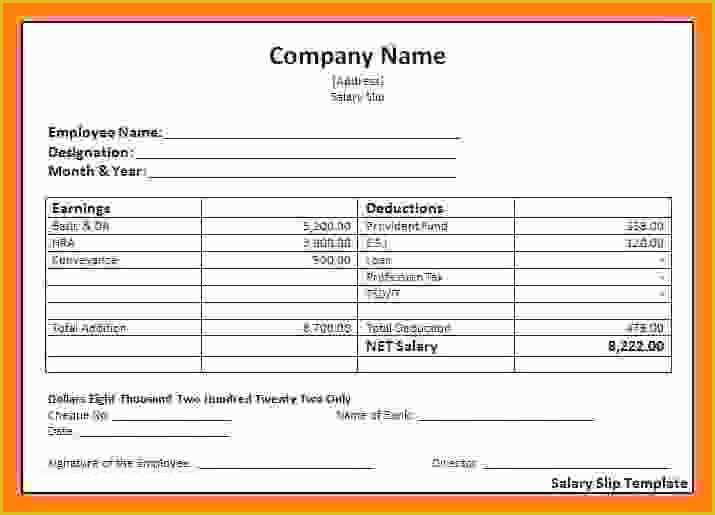 Free Payroll Invoice Template Of 6 Payroll Invoice Template