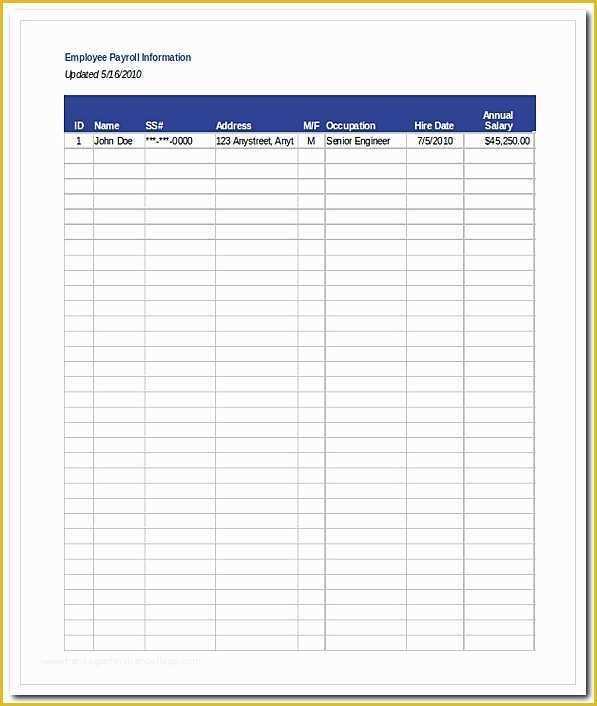 Free Payroll Invoice Template Of Payroll Invoice Template Download Over the Web