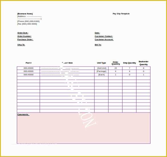 Free Payroll Template Of 15 Word Payroll Templates Free Download