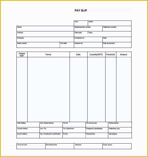 Free Payroll Template Of 24 Pay Stub Templates Samples Examples & formats