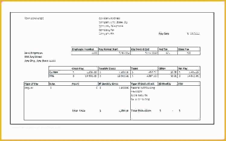 Free Paystub Maker Template Of Create Free Pay Stub Co Download Contractor Template Make