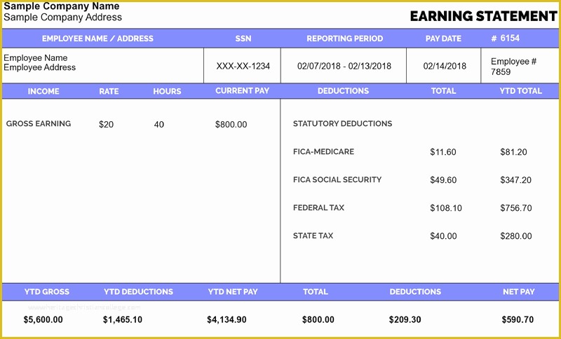 Free Paystub Maker Template Of Download Sample Stub Stub Creator