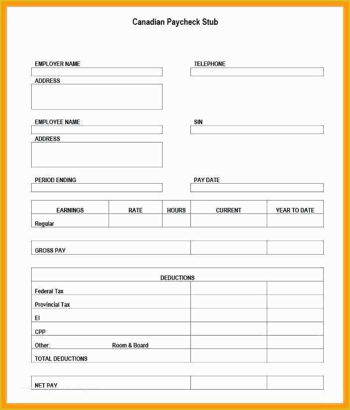 Free Paystub Maker Template Of Long Blue Sample Template Free Paystub Generator No
