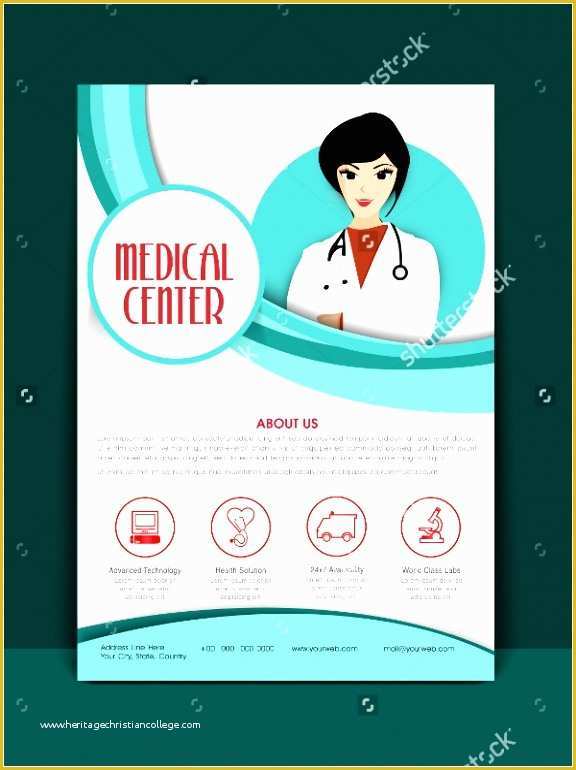 Free Pdf Flyer Templates Of 6 Free Medical Brochure Templates for Word Otaay