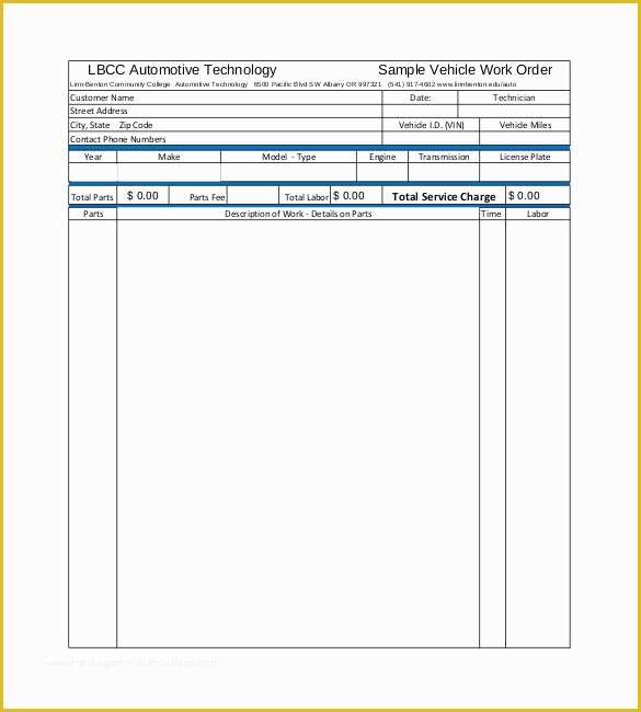 Free Pdf Templates Of 20 order Template Word Excel Pdf