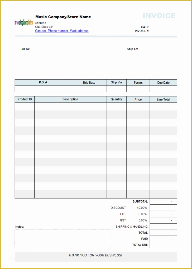 Free Pdf Templates Of Best S Of Editable Invoice Template Pdf Download