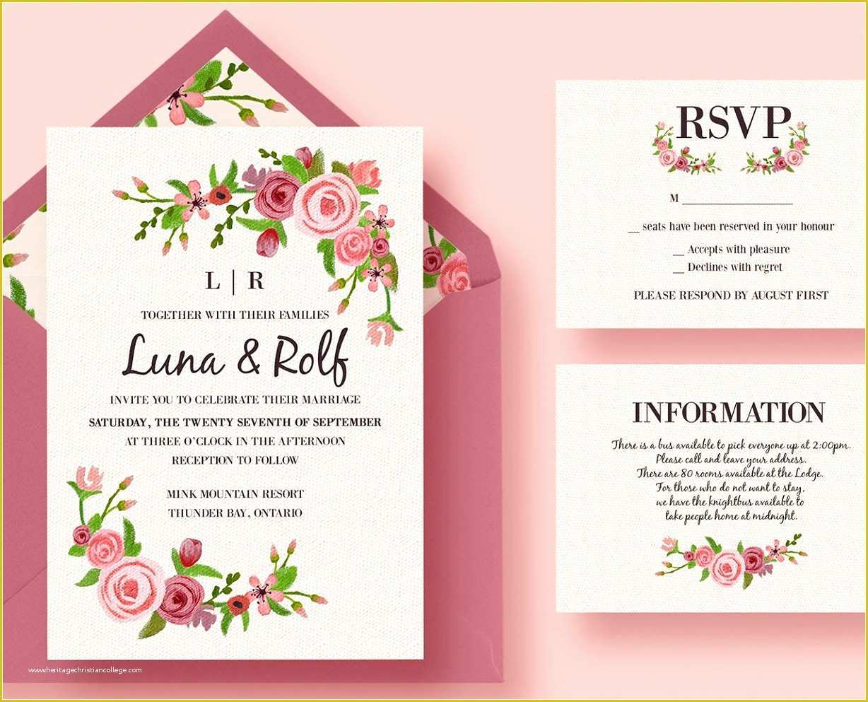 Free Pdf Wedding Invitation Templates Of 6 Wedding Invitation Cards Line Template Erwti