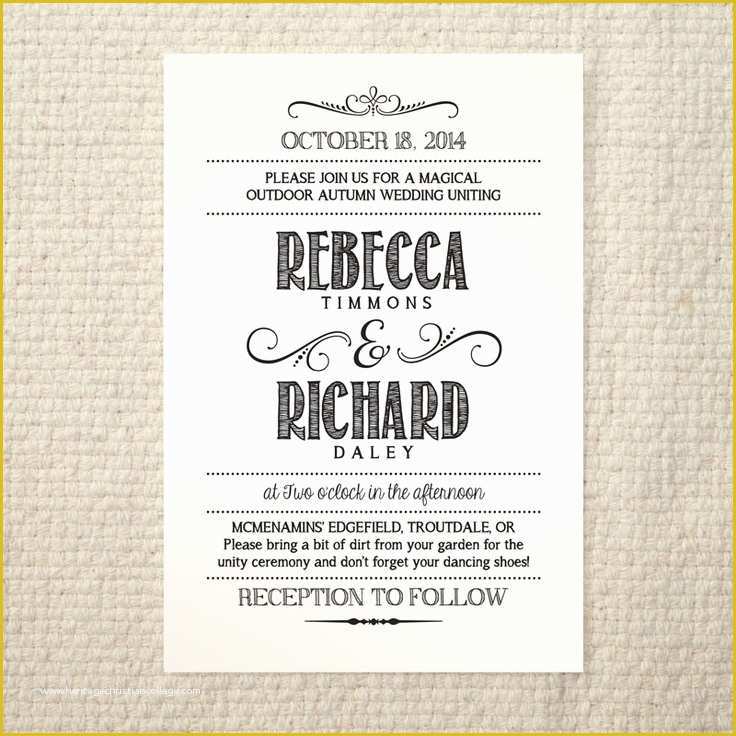 Free Pdf Wedding Invitation Templates Of Handlettered Love Diy Wedding Invitation Template