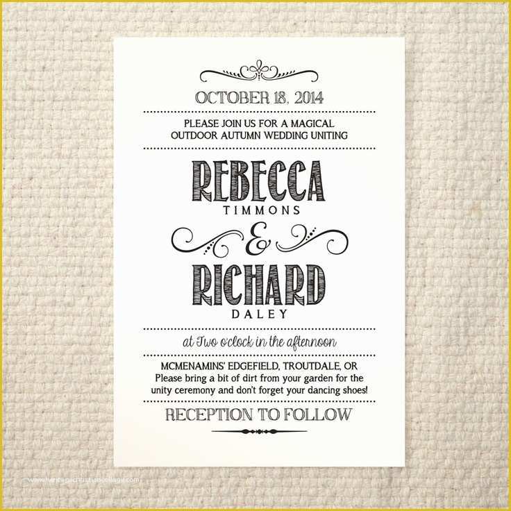 Free Pdf Wedding Invitation Templates Of Handlettered Love Diy Wedding Invitation Template