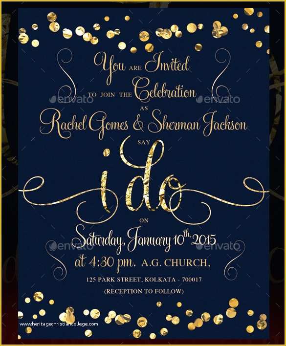 Free Pdf Wedding Invitation Templates Of Wedding Invitation Template 71 Free Printable Word Pdf