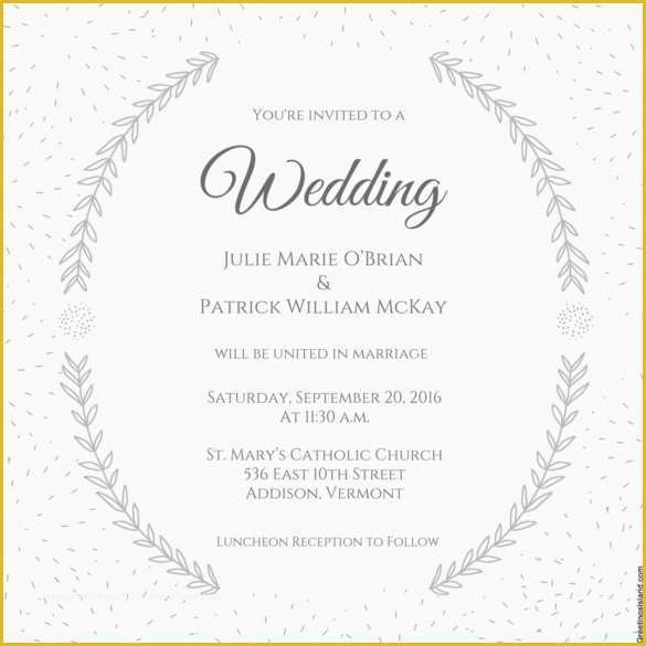 Free Pdf Wedding Invitation Templates Of Wedding Invitation Template 71 Free Printable Word Pdf