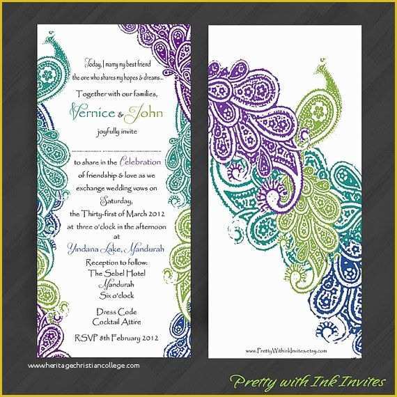 Free Peacock Wedding Invitation Templates Of 74 Best Mb Peacock Images On Pinterest