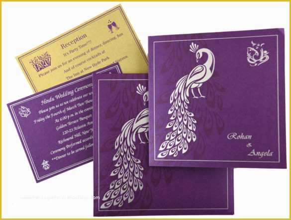 Free Peacock Wedding Invitation Templates Of Peacock Wedding Invitation Template 23 Peacock