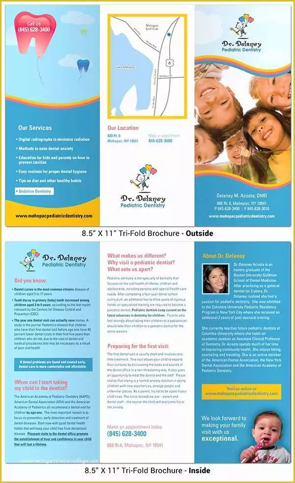 52 Free Pediatric Brochure Templates