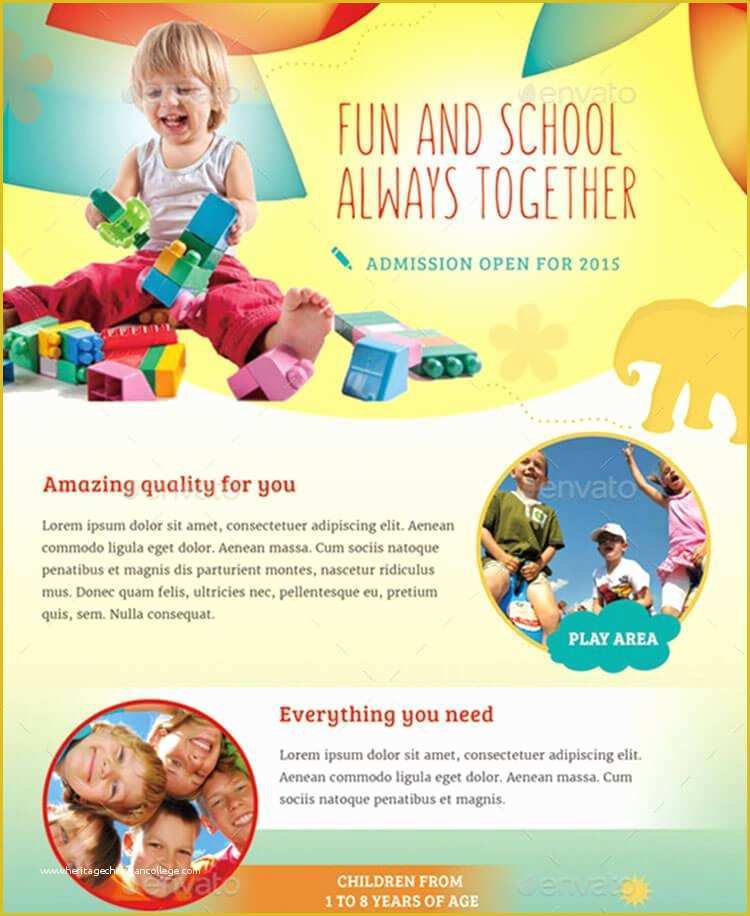 Free Pediatric Brochure Templates Of Child Care Brochure Templates