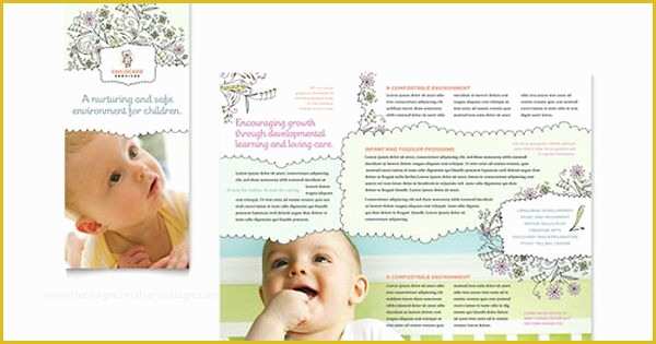 Free Pediatric Brochure Templates Of Free Template for Child Care Flyer