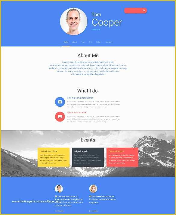 Free Personal Blogger Templates Of 21 Personal Blog themes & Templates