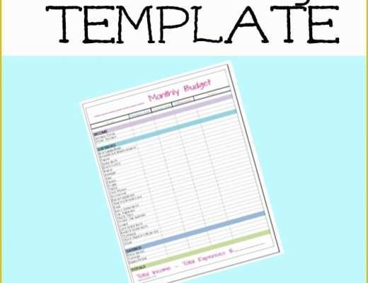 Free Personal Budget Template Download Of Printable Blank Monthly Bud Worksheet Best Photos Of