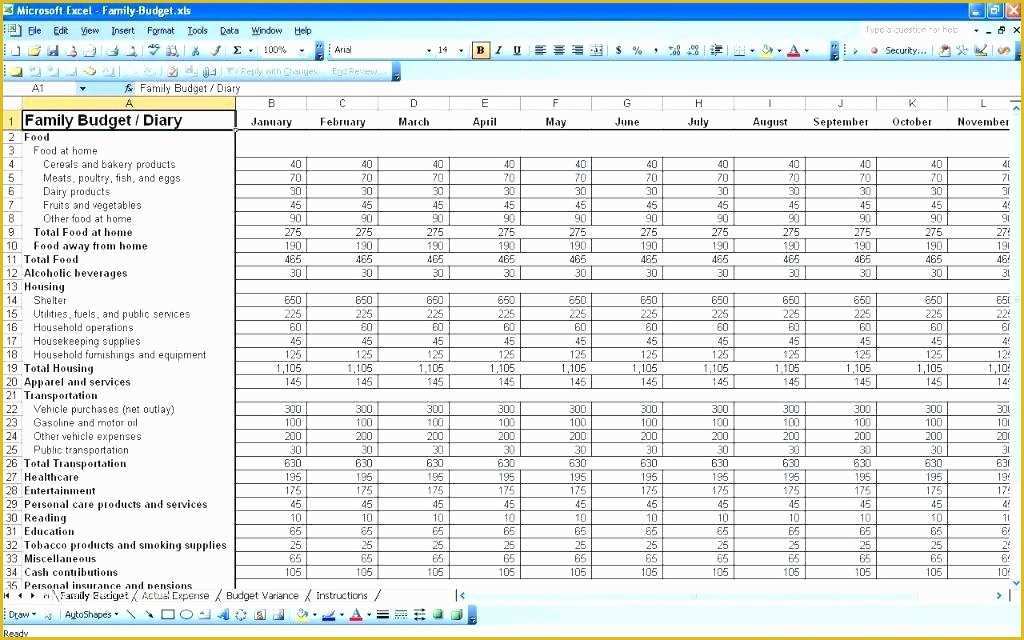Free Personal Budget Template Download Of Yearly Bud Template Excel Free Beautiful Templates for