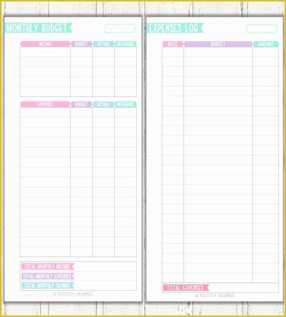 Free Personal Budget Template Of 10 Personal Bud Templates – Free Sample Example