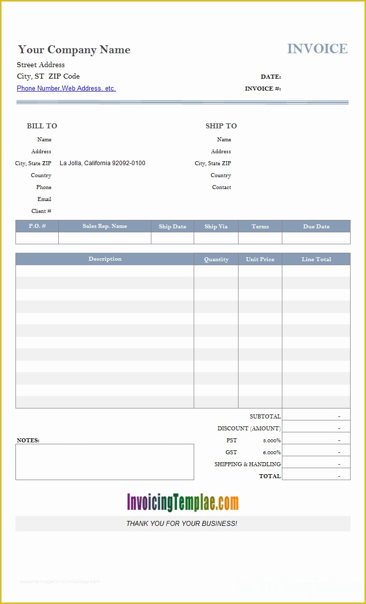 Free Personal Invoice Template Of Access Invoice Template Free