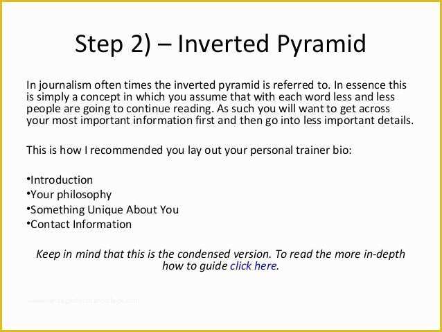 Free Personal Trainer Bio Template Of How to Write the Perfect Personal Trainer Bio