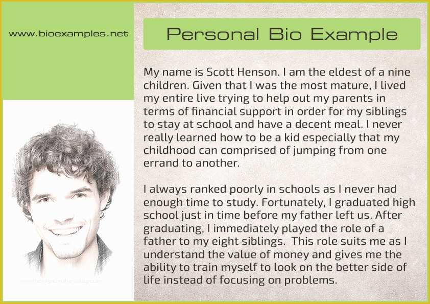 Free Personal Trainer Bio Template Of Make the Most Of Personal Biography Examples