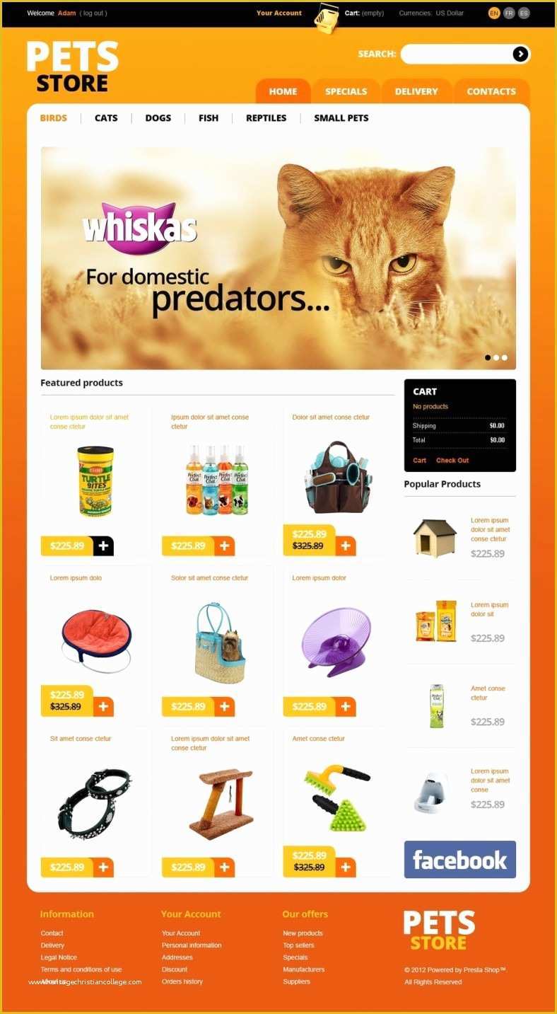 Free Pet Store Website Templates Of 10 Best Pet Store Prestashop Website Templates & themes