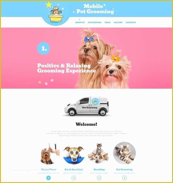 Free Pet Store Website Templates Of 23 Pet Website themes & Templates
