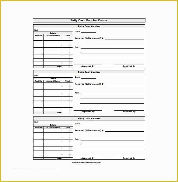 Free Petty Cash Receipt Template Of 23 Cash Voucher Templates Pdf Doc Psd