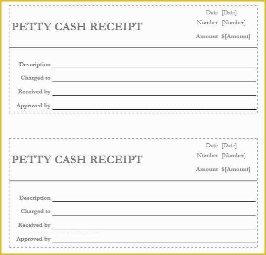 Free Petty Cash Receipt Template Of 8 Free Sample Petty Cash Receipt Templates Printable Samples