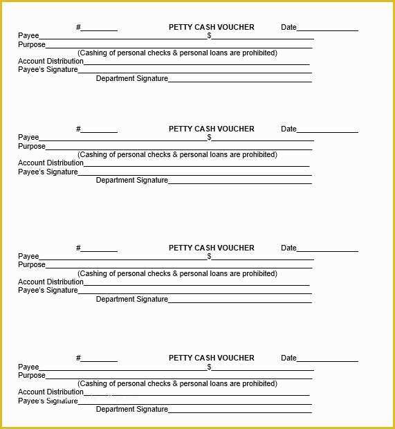 Free Petty Cash Receipt Template Of 8 Free Sample Petty Cash Receipt Templates Printable Samples