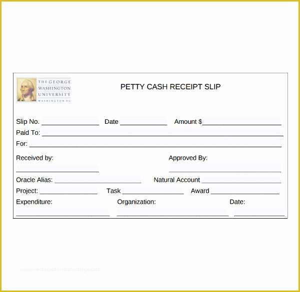 Free Petty Cash Receipt Template Of 8 Petty Cash Receipt Template Pdf