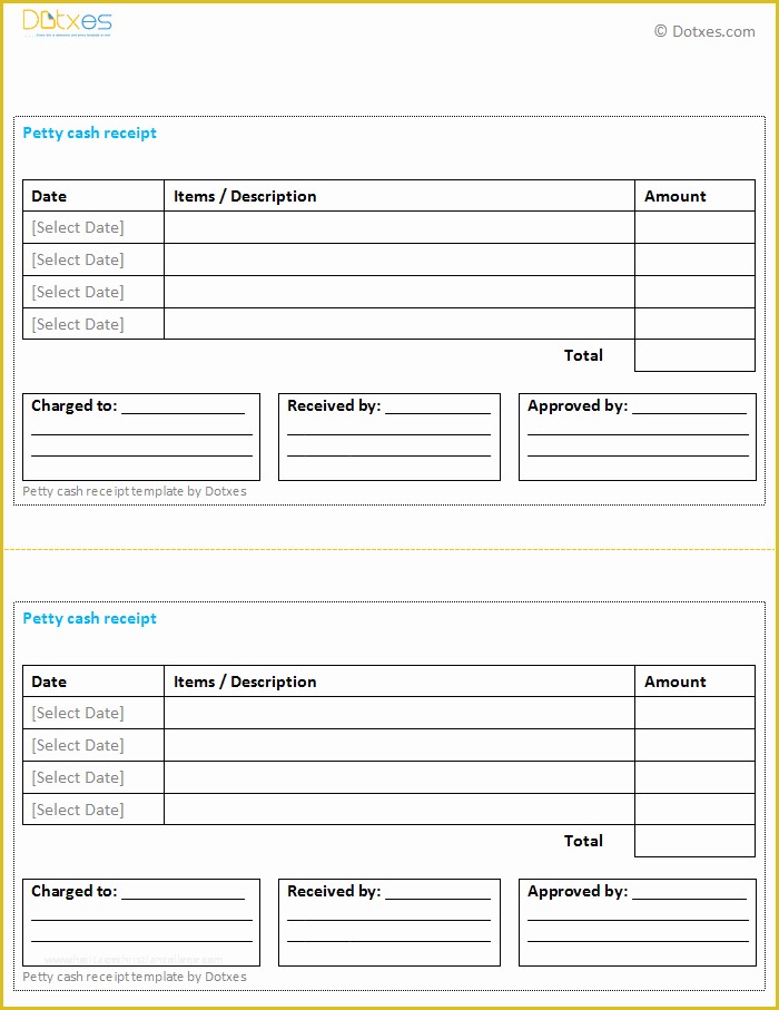 Free Petty Cash Receipt Template Of Petty Cash Receipt Template Multiple Payments Dotxes