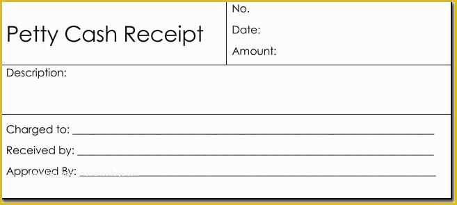 Free Petty Cash Receipt Template Of Petty Cash Receipt Templates 6 formats for Word