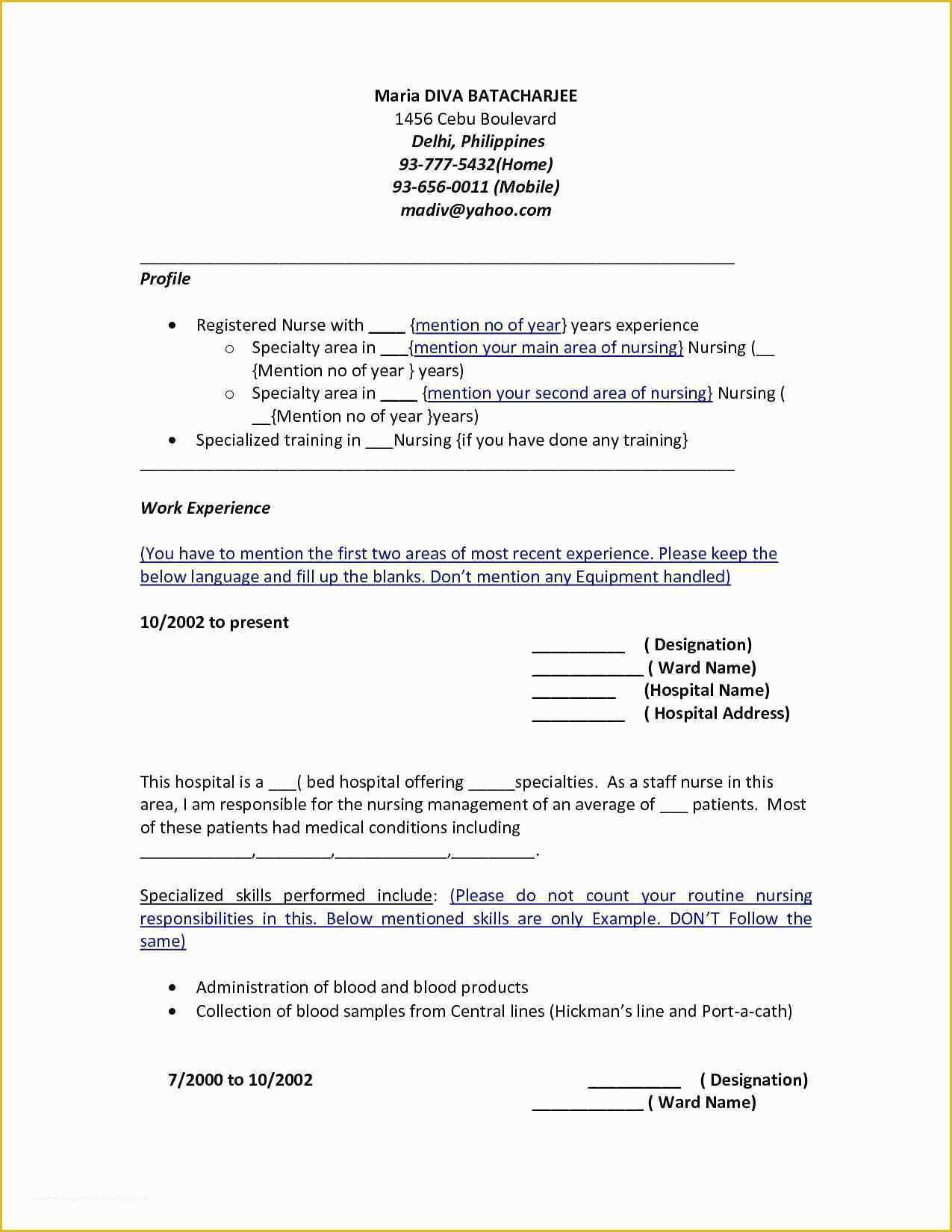 Free Phlebotomist Resume Templates Of Phlebotomist Resume Sample No Experience New Phlebotomy