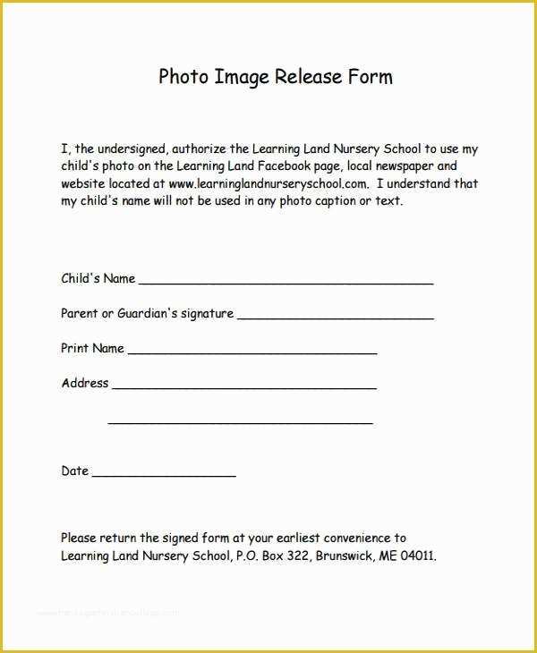Free Photo and Video Release form Template Of 8 Image Release form Samples Free Sample Example