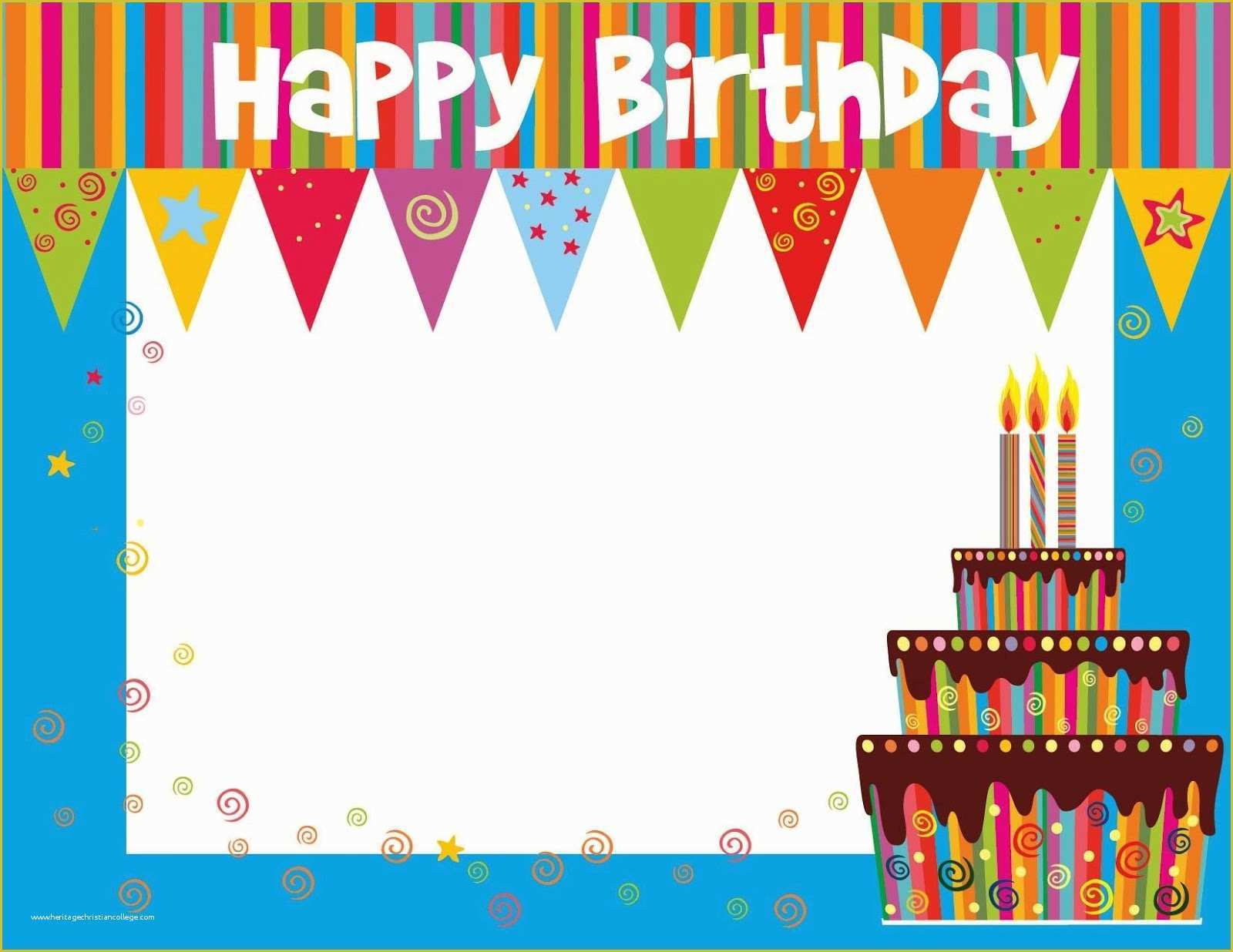 Free Photo Birthday Card Template Of Free Printable Birthday Cards Ideas Greeting Card Template