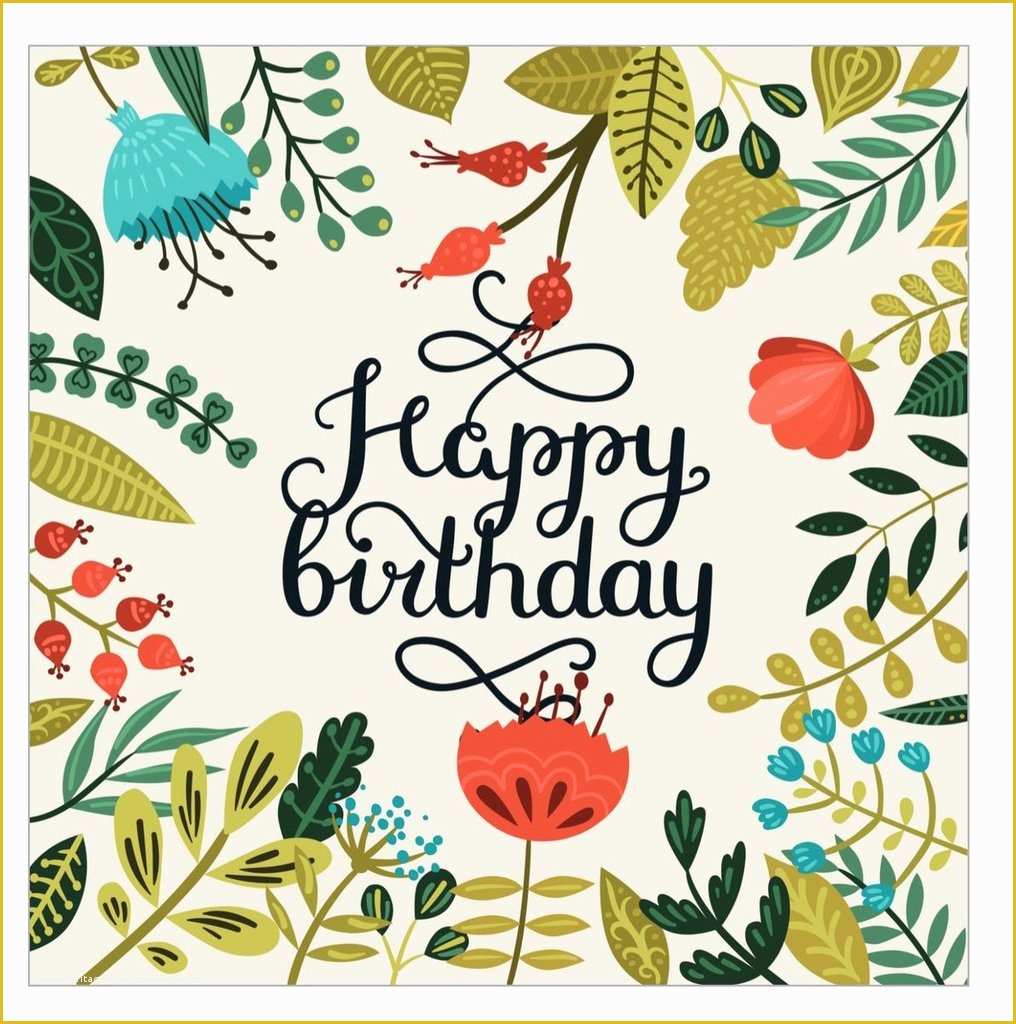 Free Photo Birthday Card Template Of Printable Birthday Cards – Weneedfun