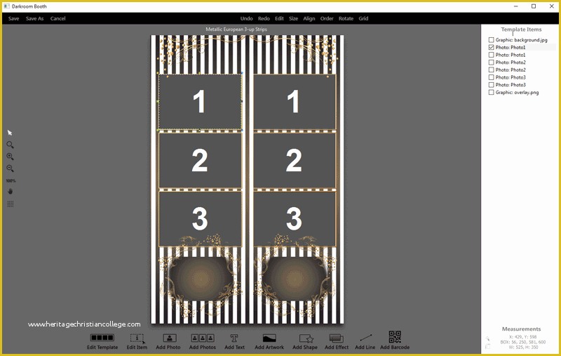 Free Photo Booth Template Photoshop Of Crop Our Strip Templates In Darkroom without Shop