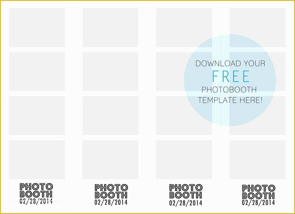 Free Photo Booth Template Photoshop Of Diy Photo Booth Diy