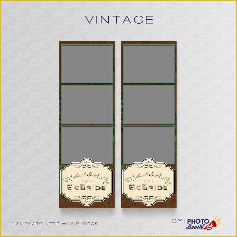Free Photo Booth Template Photoshop Of Vintage – Shop Psd Files