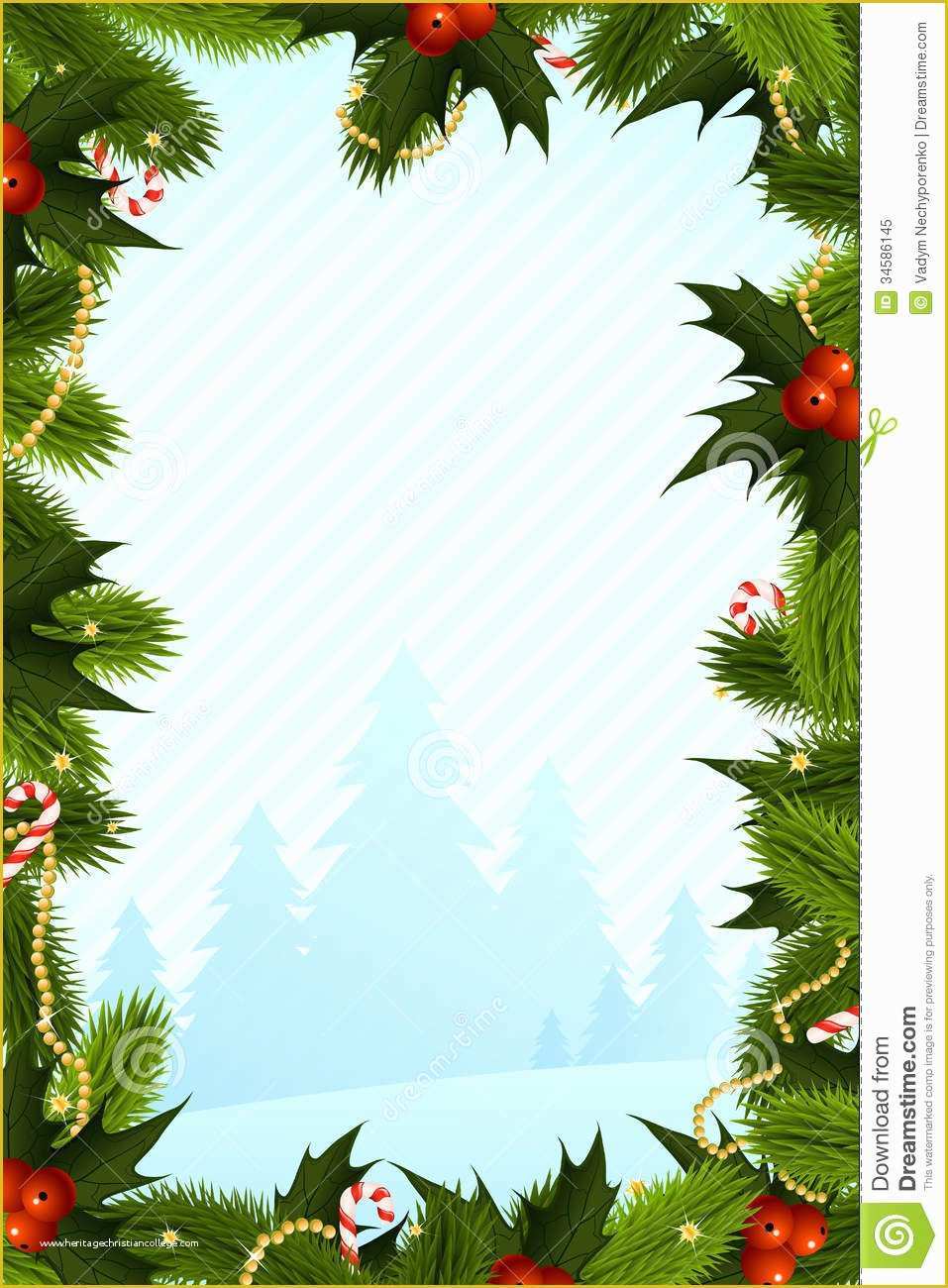 Free Photo Christmas Card Templates Of Christmas Card Template Stock Vector Illustration Of
