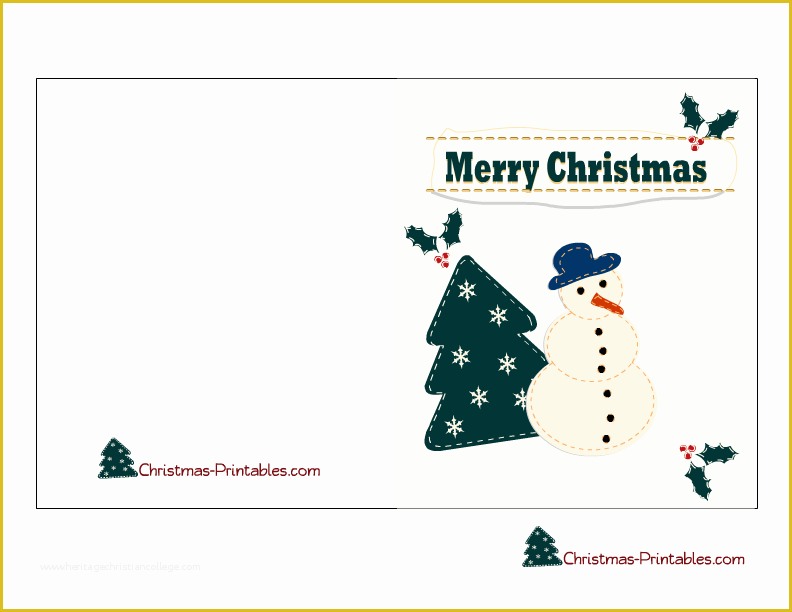 Free Photo Christmas Card Templates Of Free Printable Cards Free Printable Cards