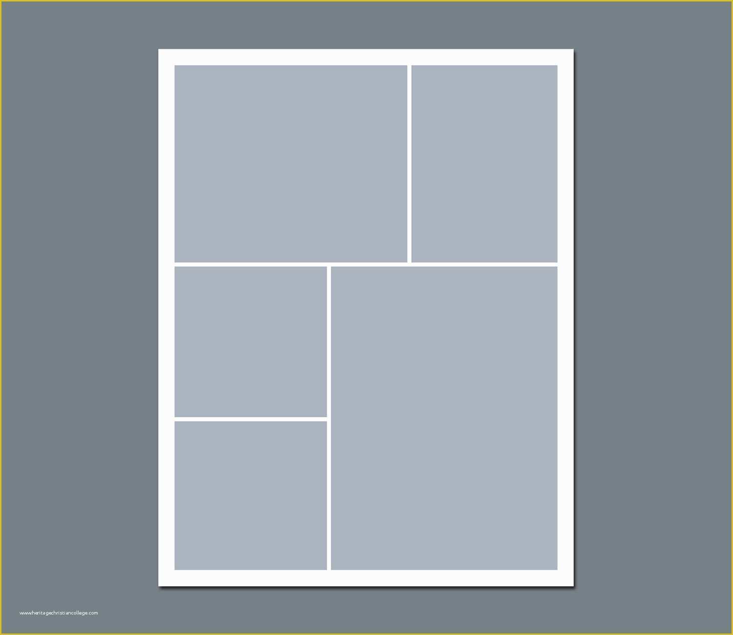 Free Photo Frame Templates Online Of Collage Template