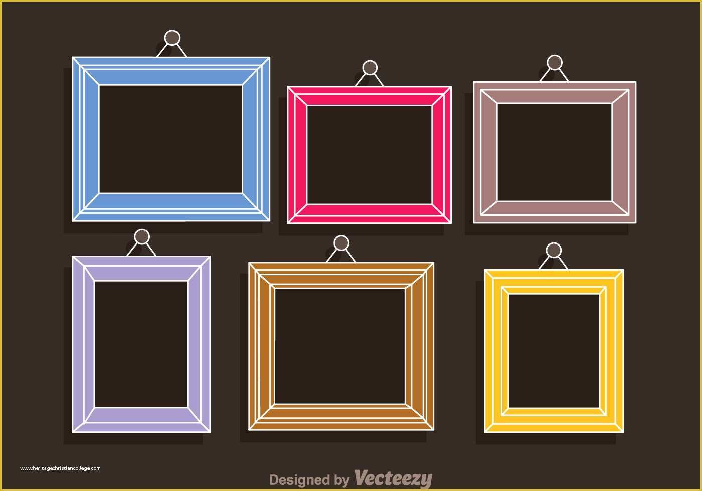 Free Photo Frame Templates Online Of Colorful Frames Collage Template Download Free