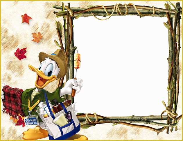 Free Photo Frame Templates Online Of Donald Duck Photo Frame Templates Psd Material