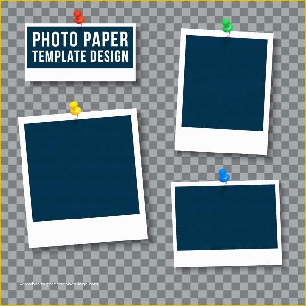 Free Photo Frame Templates Online Of Paper Template Vector